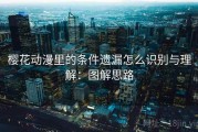 樱花动漫里的条件遗漏怎么识别与理解：图解思路