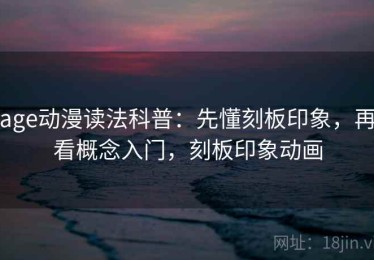 age动漫读法科普：先懂刻板印象，再看概念入门，刻板印象动画
