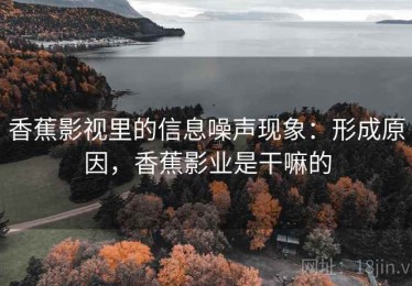 香蕉影视里的信息噪声现象：形成原因，香蕉影业是干嘛的