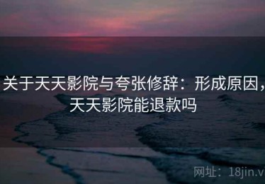 关于天天影院与夸张修辞：形成原因，天天影院能退款吗