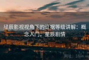 星辰影视视角下的证据等级讲解：概念入门，星辰剧情