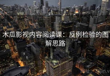 木瓜影视内容阅读课：反例检验的图解思路