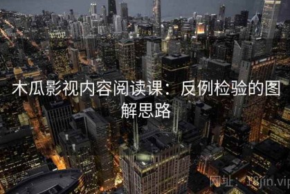 木瓜影视内容阅读课：反例检验的图解思路