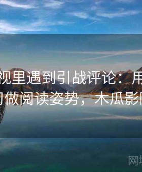 木瓜影视里遇到引战评论：用信息素养练习做阅读姿势，木瓜影院应用
