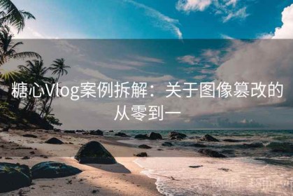 糖心Vlog案例拆解：关于图像篡改的从零到一