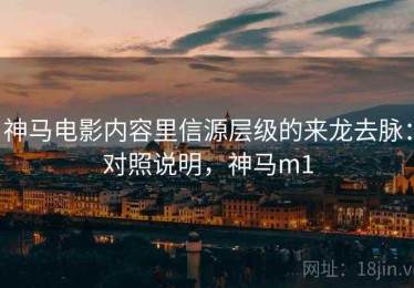 神马电影内容里信源层级的来龙去脉：对照说明，神马m1