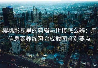 樱桃影视里的剪辑与拼接怎么辨：用信息素养练习完成截图鉴别要点