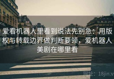 爱看机器人里看到说法先别急：用版权与转载边界做判断要领，爱机器人美剧在哪里看