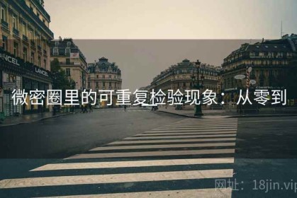 微密圈里的可重复检验现象：从零到一