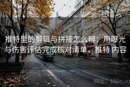 推特里的剪辑与拼接怎么辨：用曝光与伤害评估完成核对清单，推特 内容