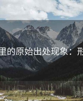 黑料网里的原始出处现象：形成原因