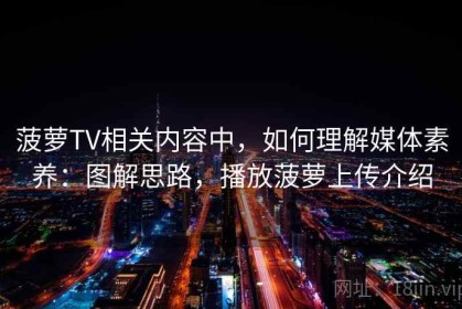 菠萝TV相关内容中，如何理解媒体素养：图解思路，播放菠萝上传介绍