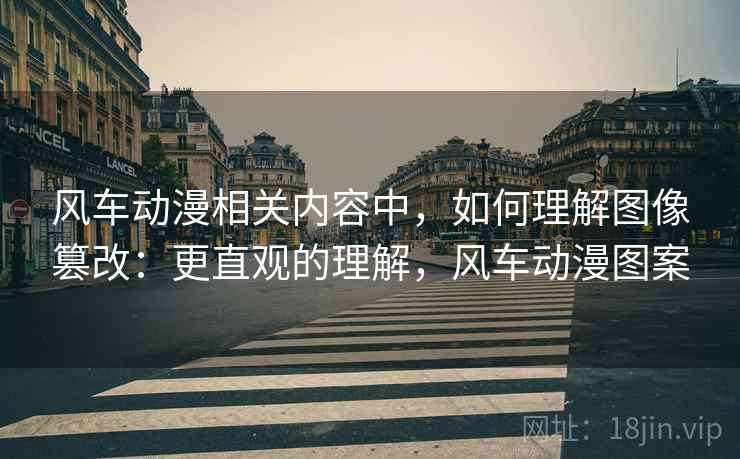 风车动漫相关内容中，如何理解图像篡改：更直观的理解，风车动漫图案