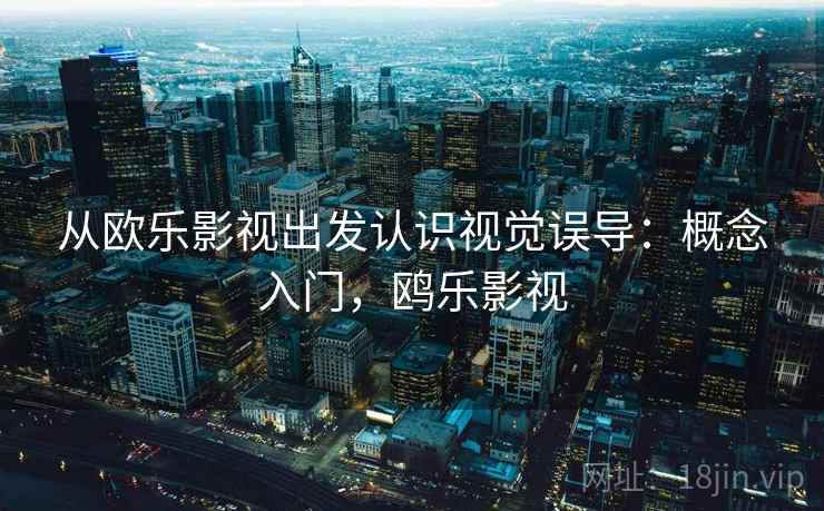 从欧乐影视出发认识视觉误导：概念入门，鸥乐影视
